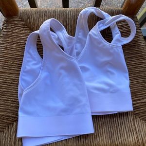 Champion white sports bras set of 2